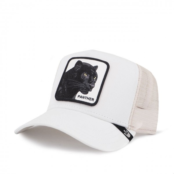 Panther Baseball Hat, White