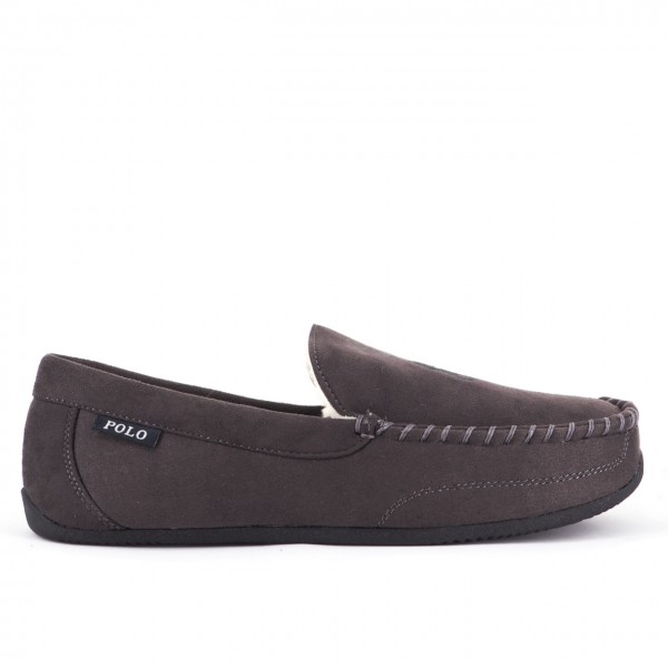 Declan A Moccasin Slippers, Brown