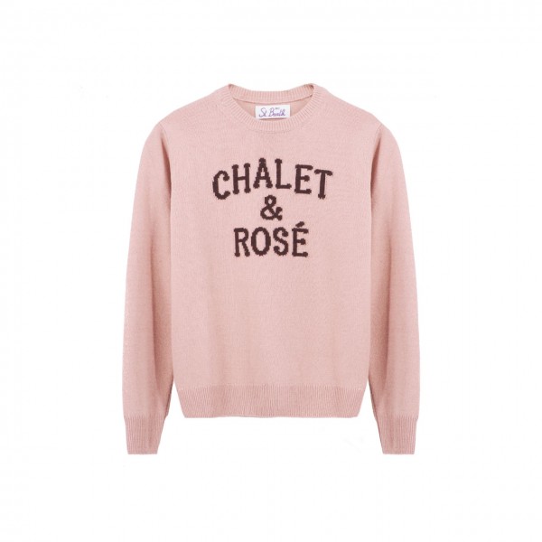 Crewneck Sweater Chalet & Rose, Rosa