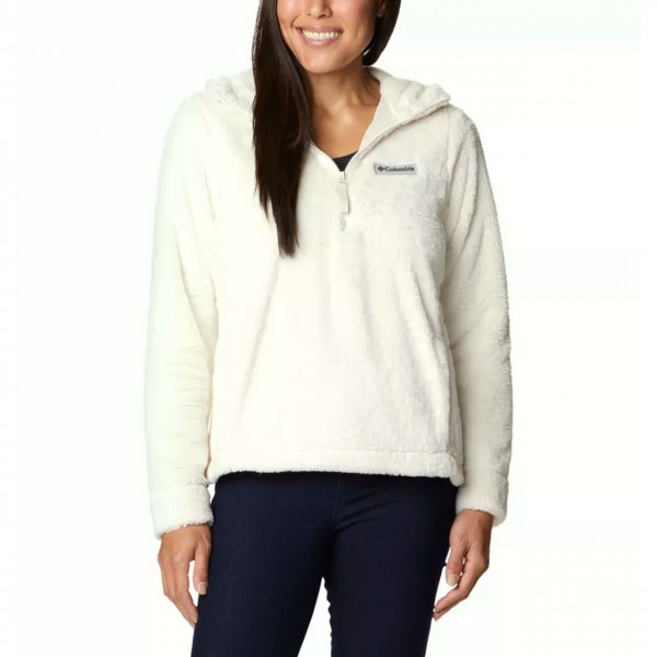 Bundle Up Hooded Pullover, White