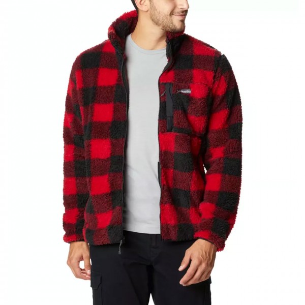 Winter Pass Fleece Sweatshirt, Red