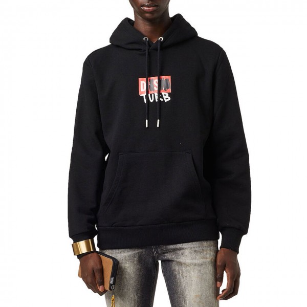 S-Girk-Hood-B8 Sweatshirt, Black