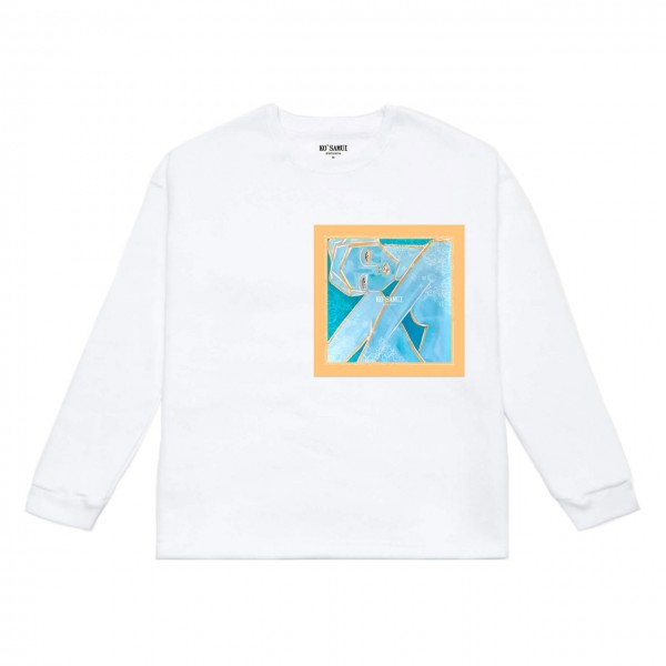 Frail Oversize Sweatshirt, Bianco