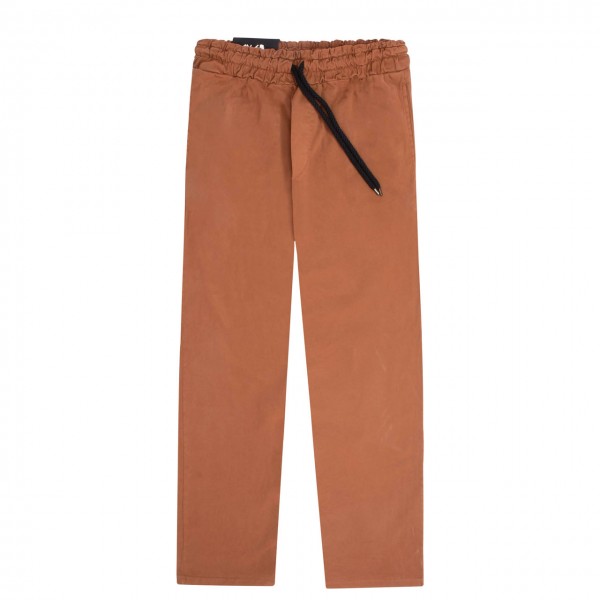 Basic Gabardine Trousers, Brown