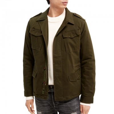 Military Jacket In Cotton,...