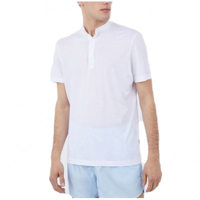 Lyocel Serafino T-shirt, White