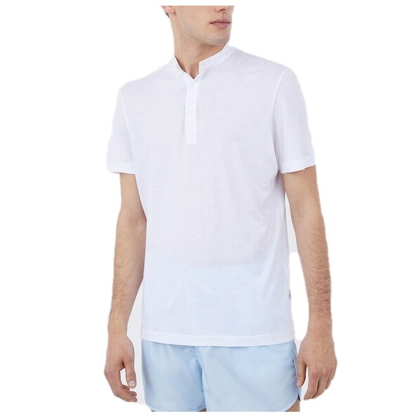 Lyocel Serafino T-shirt, White