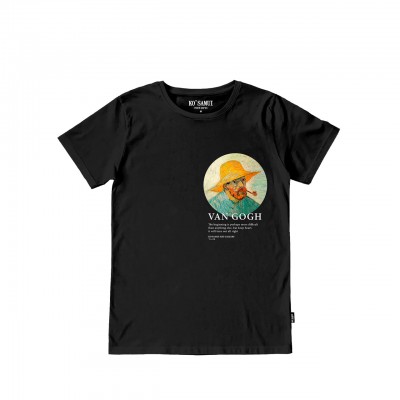 Art Gallery T-Shirt, Nero