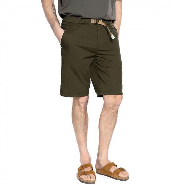Short Chino Con Coulisse, Verde