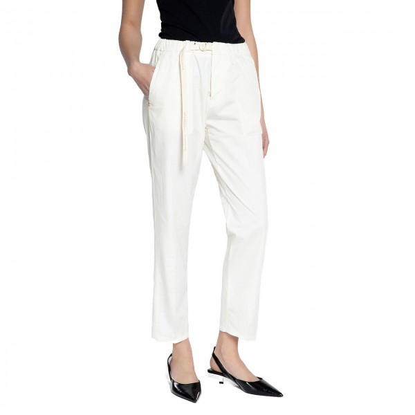 Pantalone Marylin Con Coulisse, Bianco