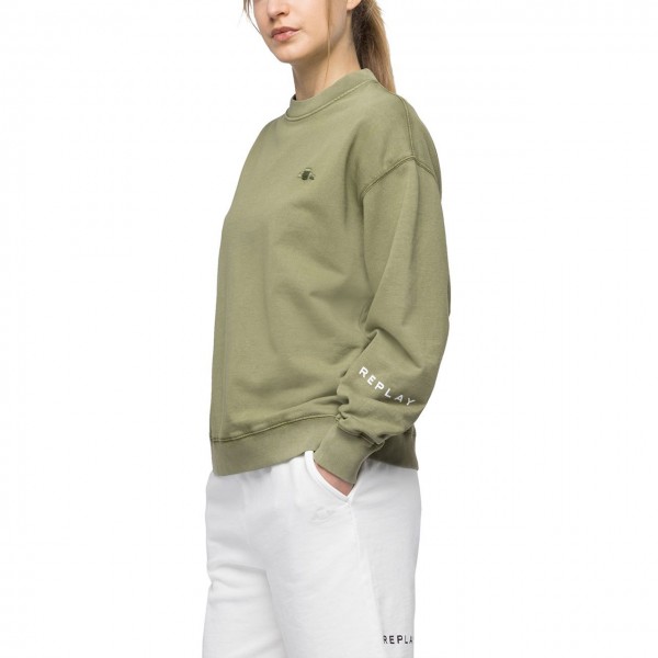 BIO PACK oversize sweatshirt, Green