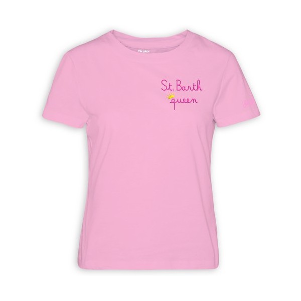 Emilie St. Barth Queen T-Shirt, Pink