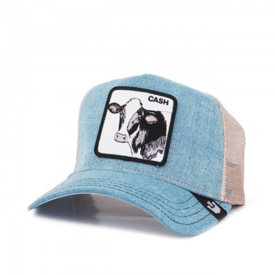 Cash Cow Baseball Hat, Blue