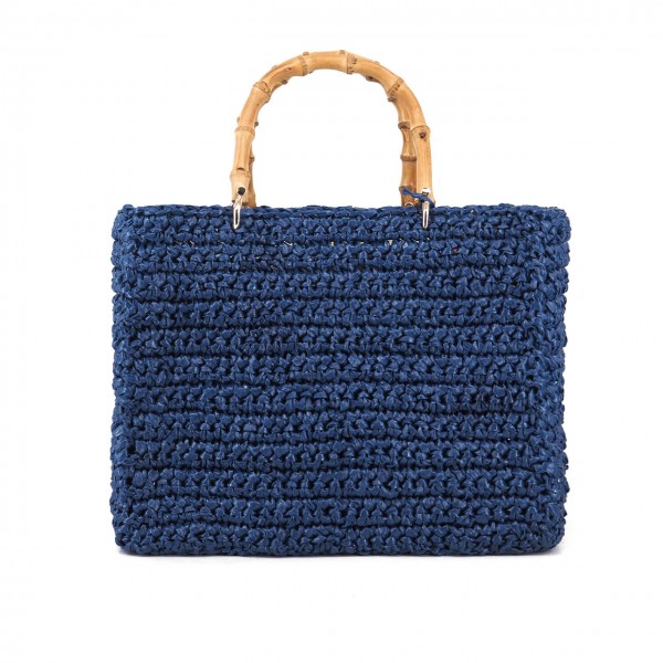 Luna Large Handbag, Blue
