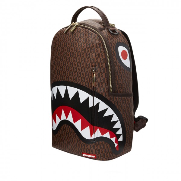 Money World Backpack in Brown