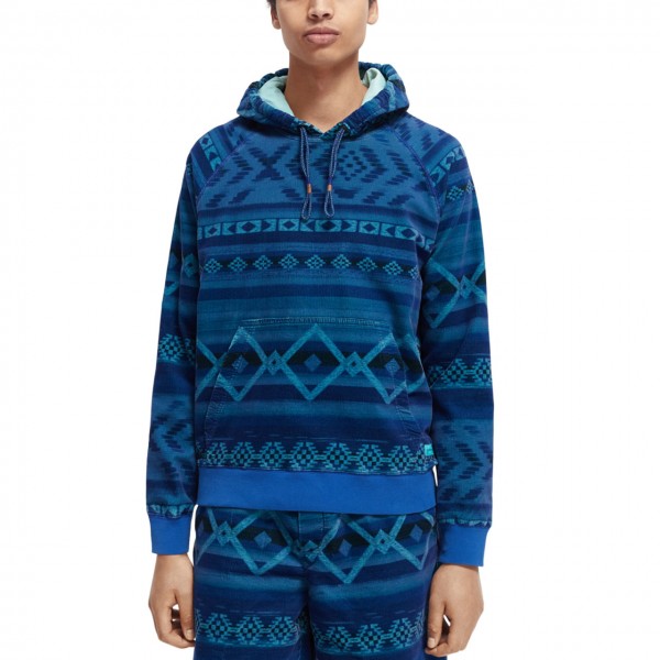 Organic Cotton Corduroy Sweatshirt, Blue