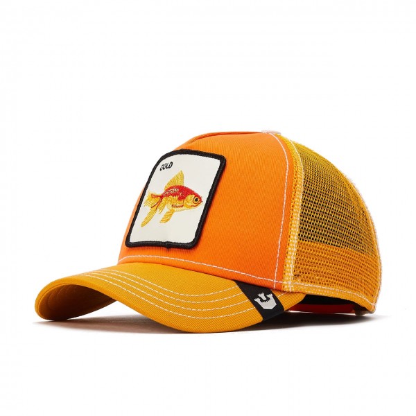 Baseball Hat Gold, Orange
