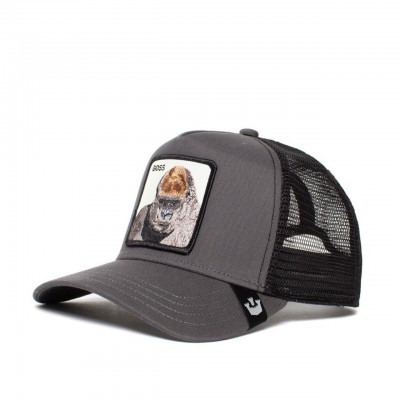 Boss Baseball Hat, Gray