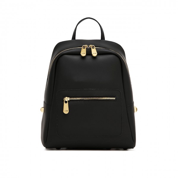 Medium Maxi Studs Backpack, Black
