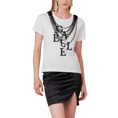 Jersey T-Shirt With Chain...