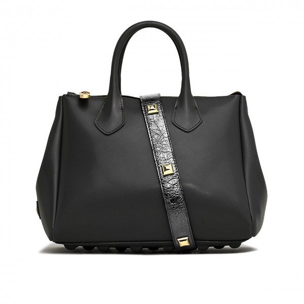 Maxi Studs Medium Handbag, Black