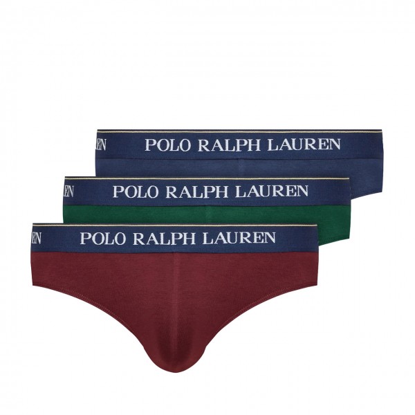 Briefs 3 Pack Blue / Green / Red