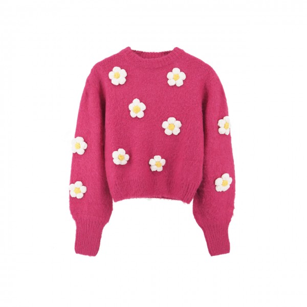 Bloom Soft Floral Sweater