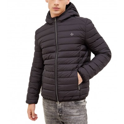 Down Jacket With Fixed Hood