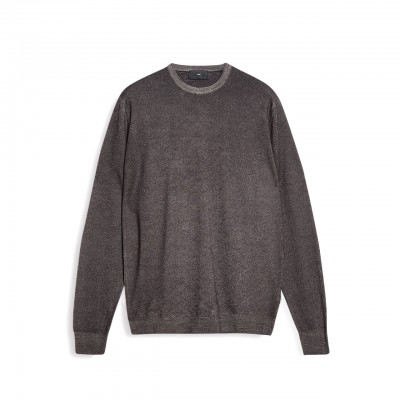 Pure Asphalt Wool Sweater