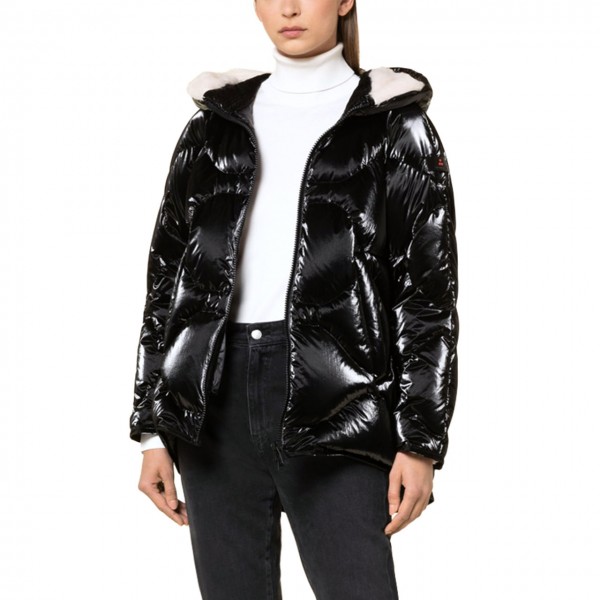 Yovage BL Ecofur Quilted Bomber Jacket