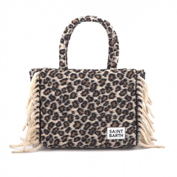 Leopard Print Vanity Blanket Bag