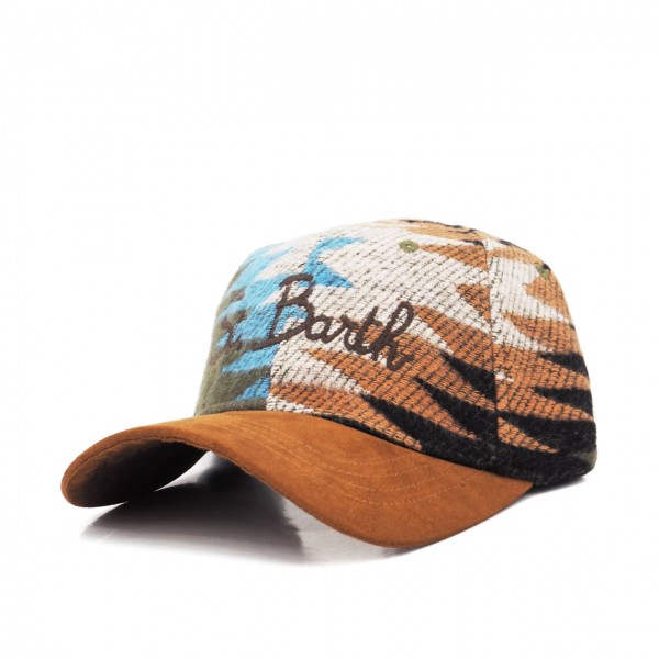 Baseball Hat With St. Barth Embroidery