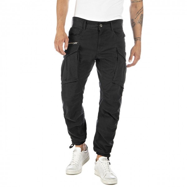 Trousers With Cargo Pockets Black