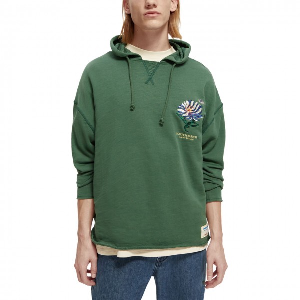 Sweatshirt With Oriental Embroidery