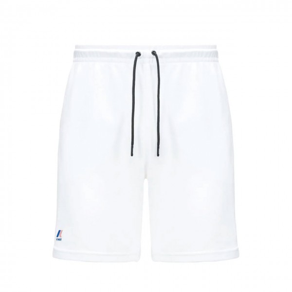 Le Vrai Dorian Poly Cotton White Shorts