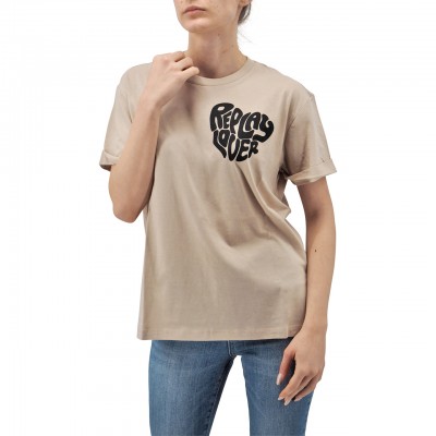 T-Shirt Oversize In Cotone...