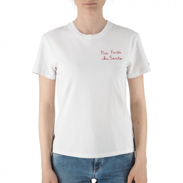 T-Shirt Emilie Con Ricamo Forte Santa
