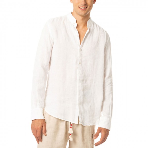 Klarke White Linen Shirt