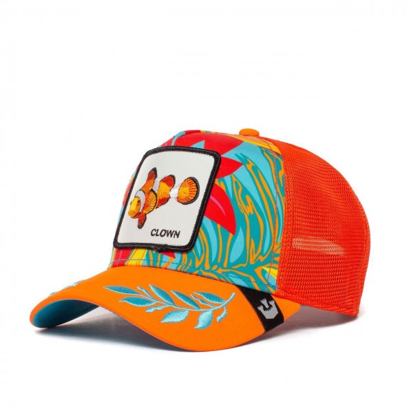 Orange Clown Baseball Hat