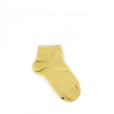 Micro Polka Dot Lurex Sock