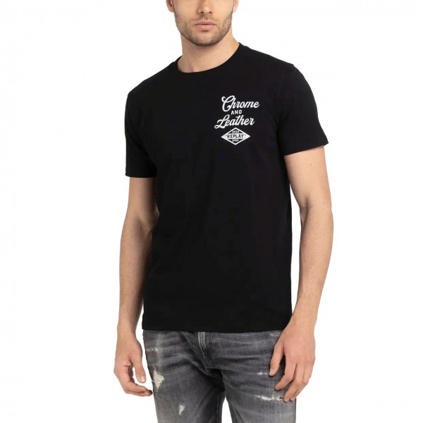 Motorcycle Print Jersey T-shirt