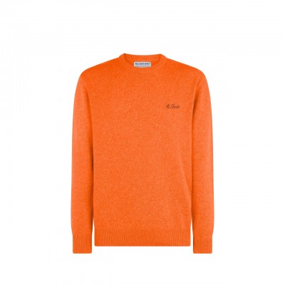 Heron Sweater With Orange...
