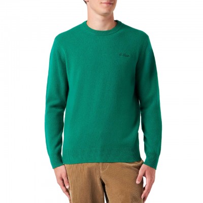 Heron Sweater With Green...