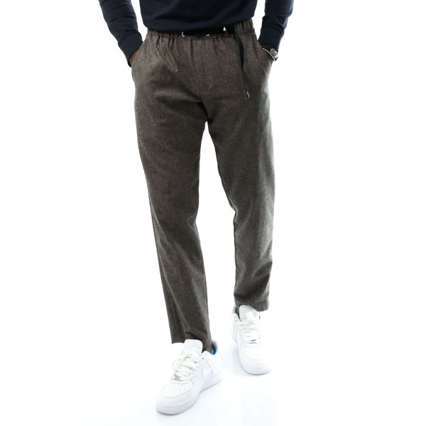 Greg Melange Gray Chino Trousers