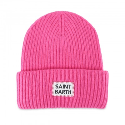 Pink hat with St. Barth patch