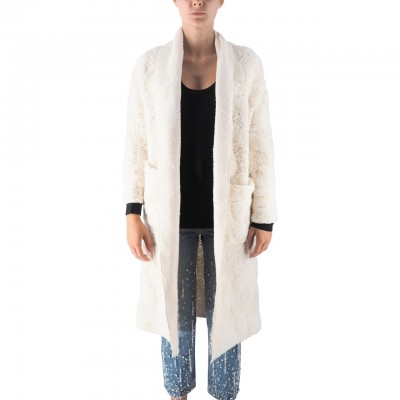 Open Knitted Coat