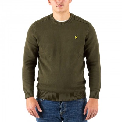 Olive Crew Neck Sweater