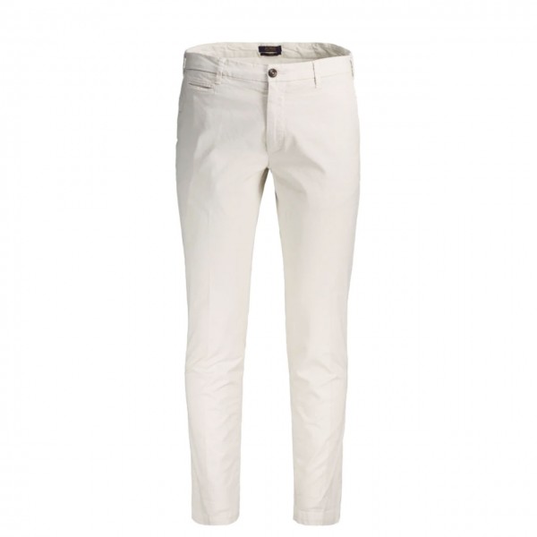 Billy White Chino Trousers