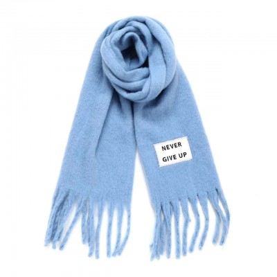 Never Give Up scarf