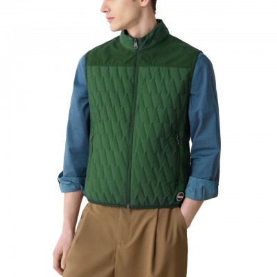 Green Quilted Vest